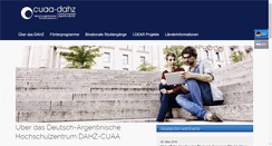 Desktop Screenshot of cuaa-dahz.org